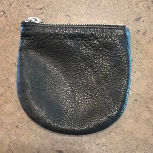 Small Baggu Leather Pouch